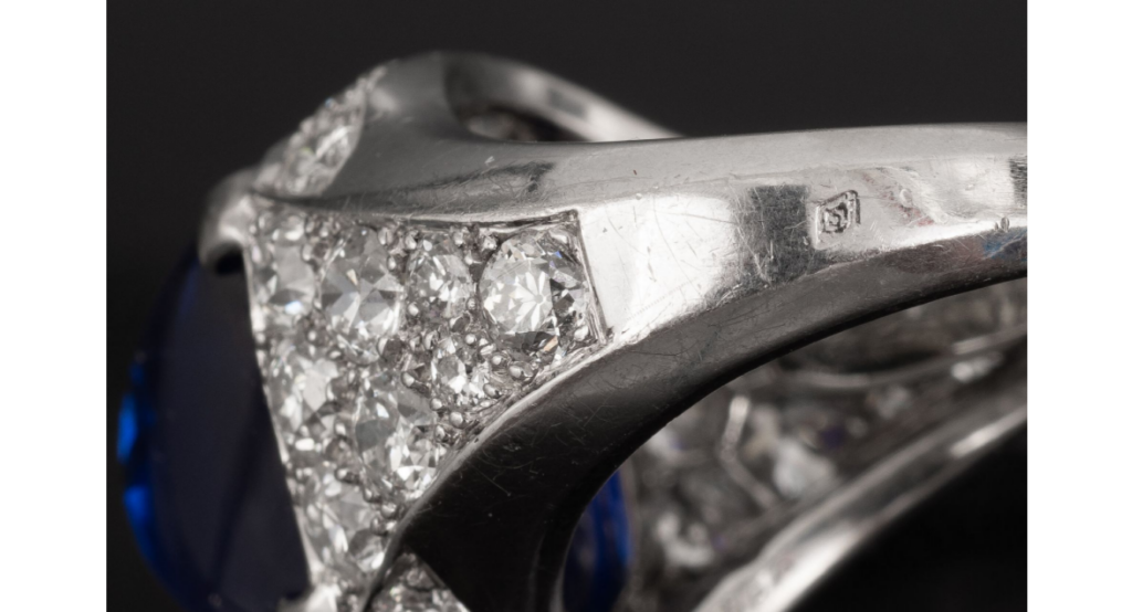 Poinçon de Maître de la Maison Cartier, fin des années 1940