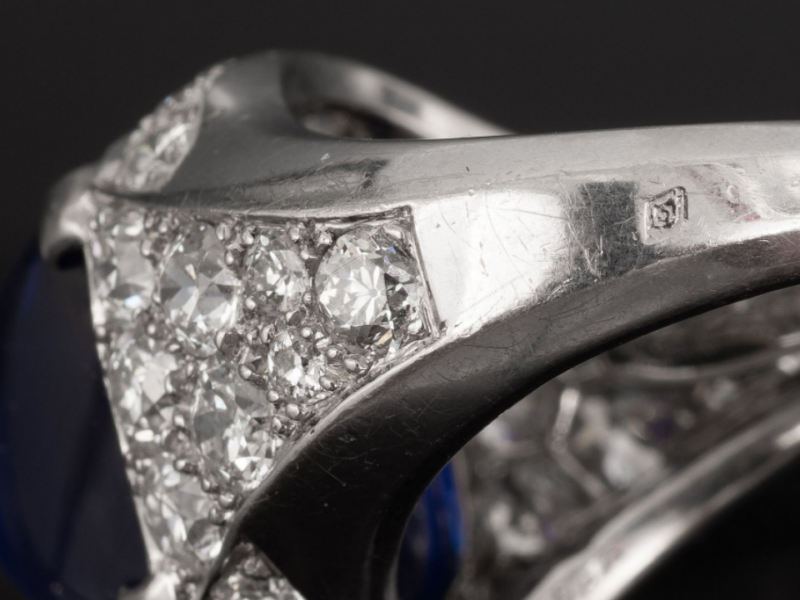 Poinçon de Maître de la Maison Cartier, fin des années 1940