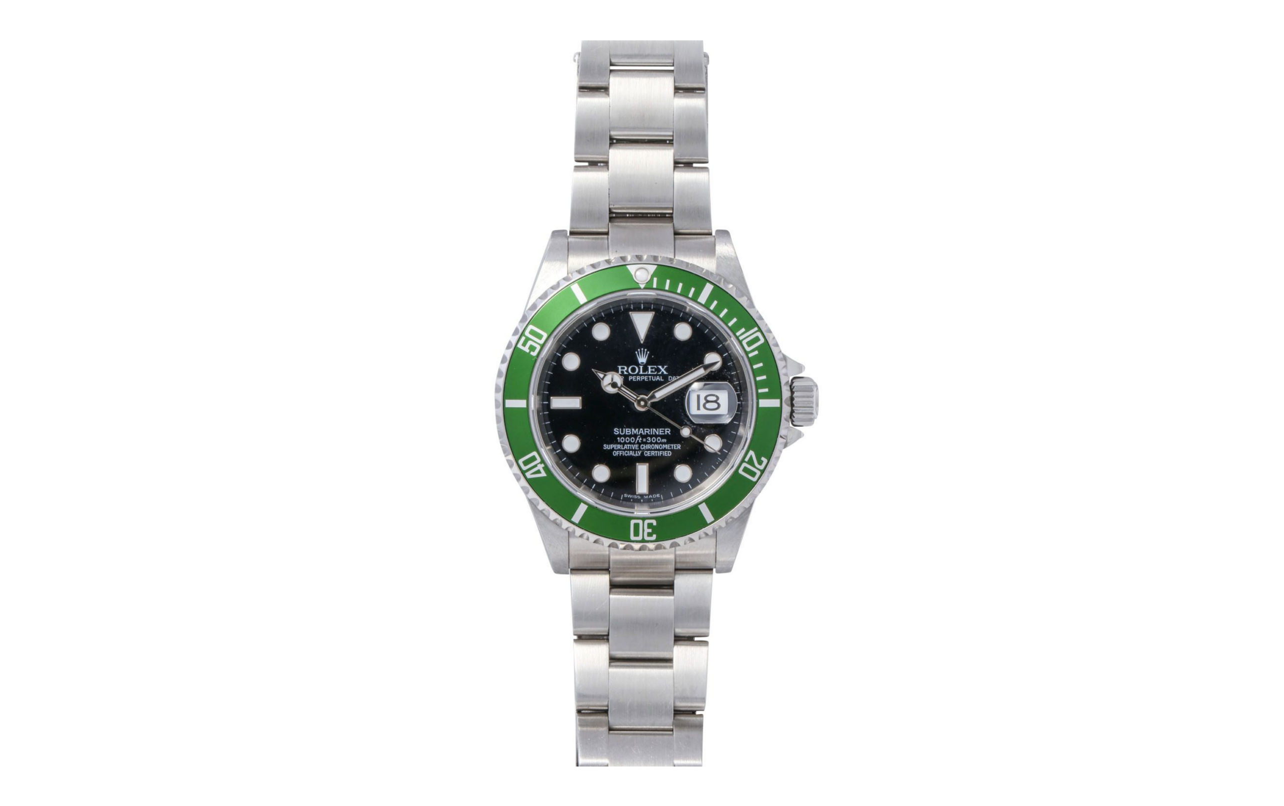 Rolex Submariner 116610LV Kermit 2012 lunette verte — sans papiers